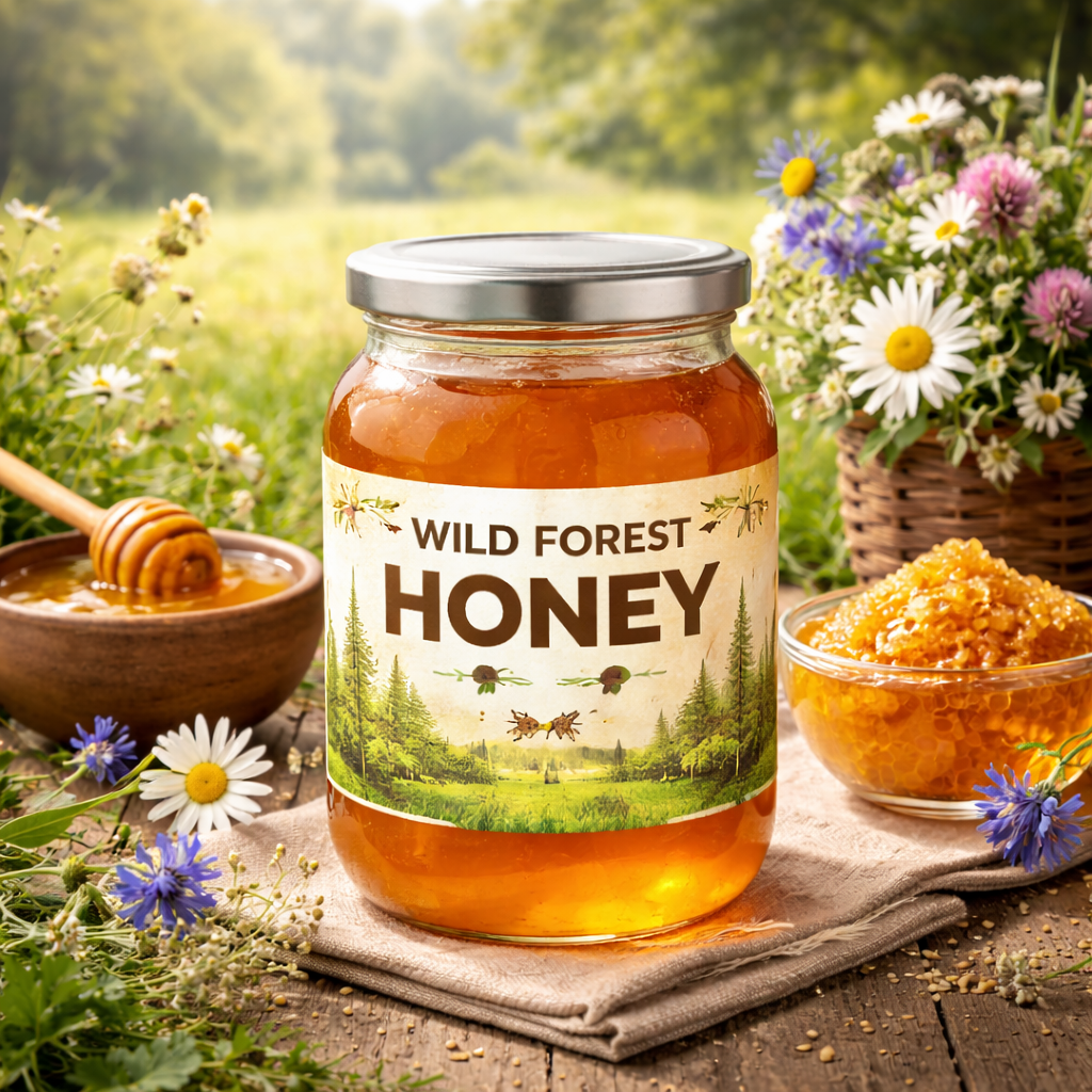Wild Forest Honey - 1kg
