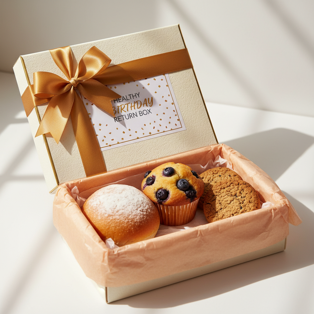 KOREN BUN 1PC,RAGI COOKIES 2PC,BLUE BERRY MUFFIN 1PC