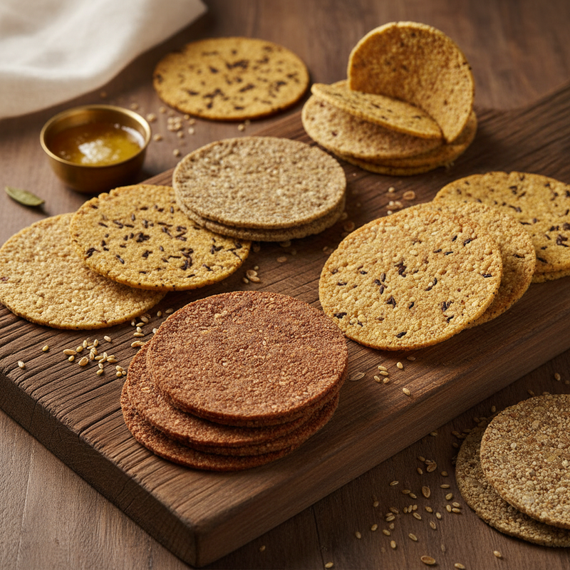 Roasted Millet Khakhra