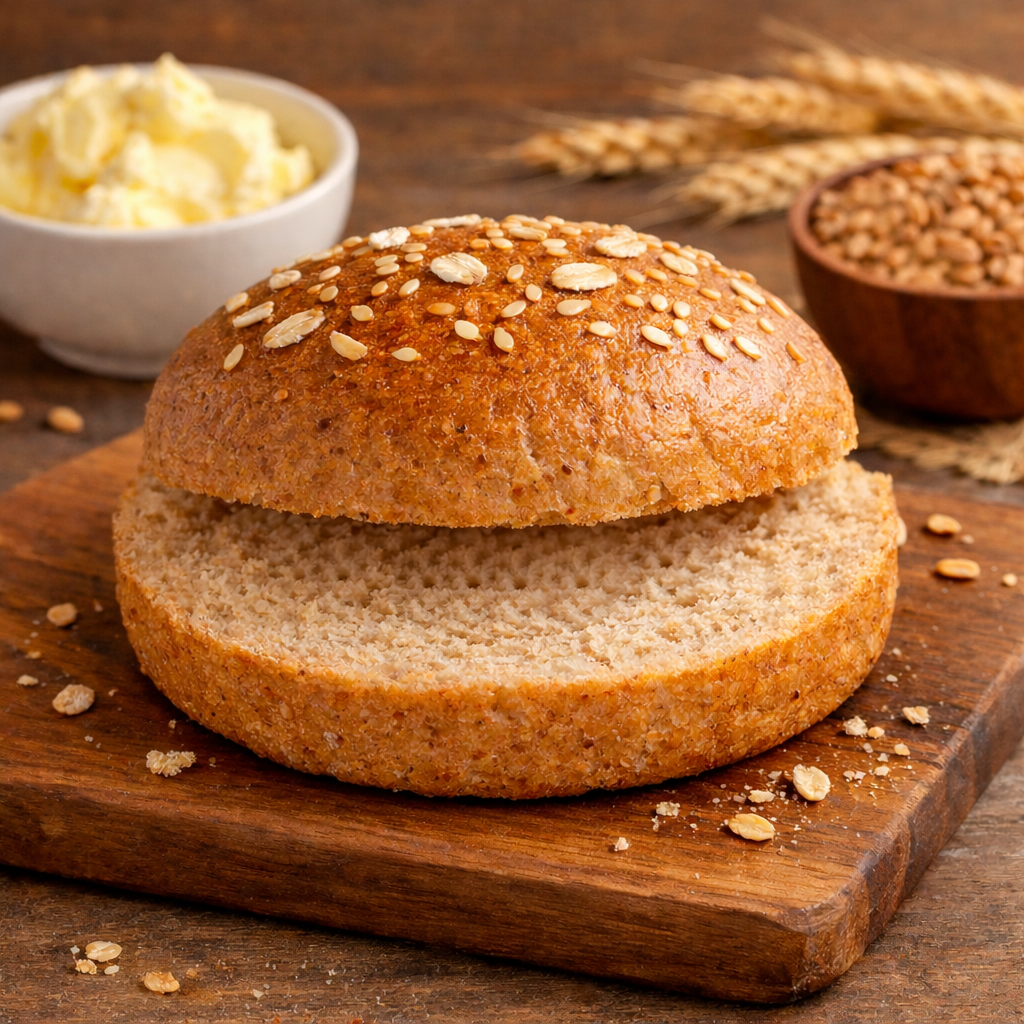 Whole Wheat Bun Maska