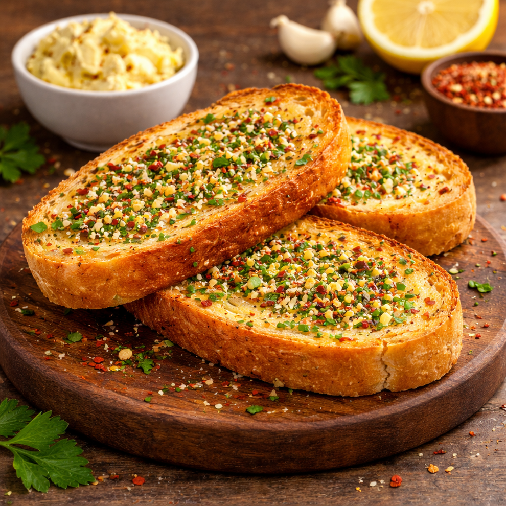 Chilli Garlic Butter Toast - Toast | Bangalore Oven – Bangalore Oven