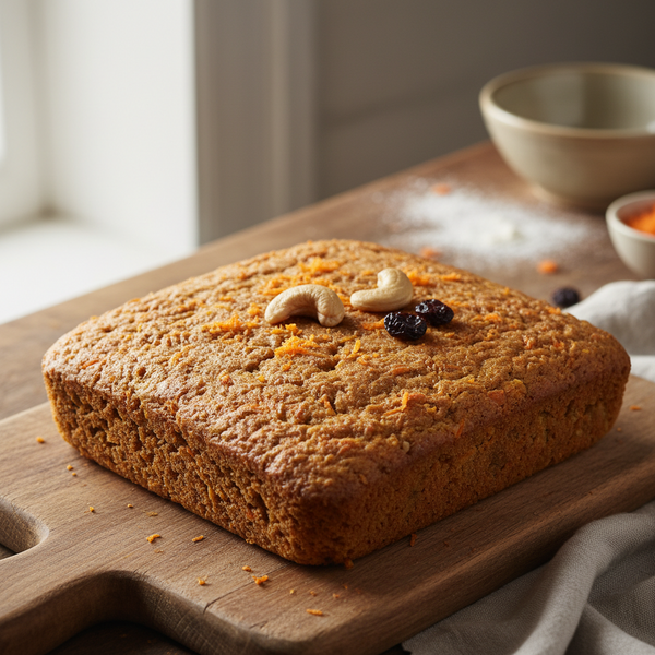 100% Wheat Carrot Cake