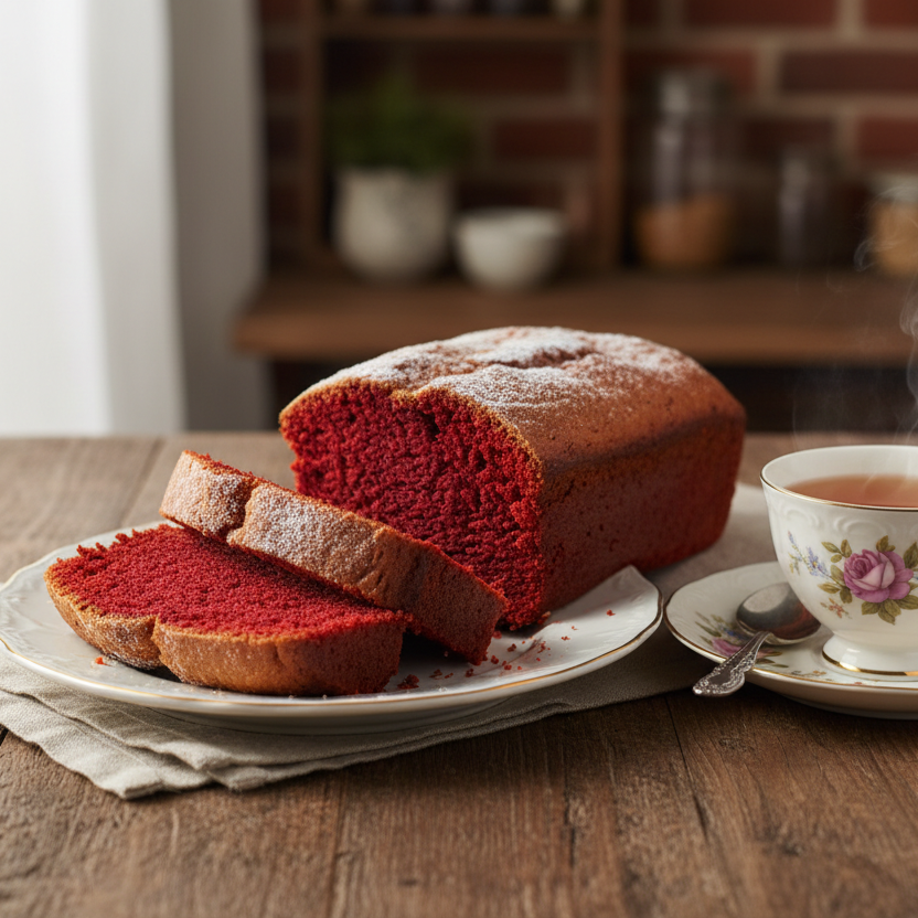 100% Wheat Red Velvet Cake