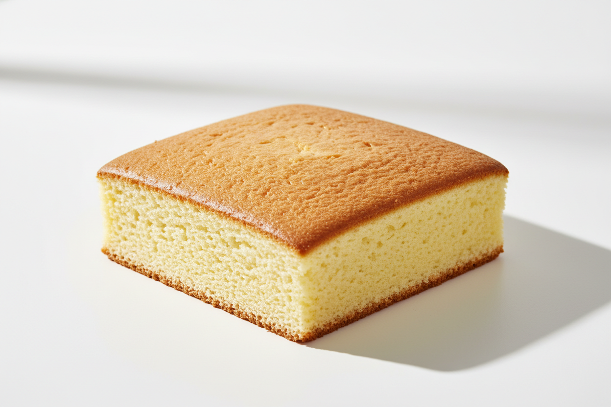 100% Wheat Vanilla Cake